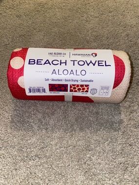 Tag Aloha Co x Hawaiian Airlines Beach Towel Alo Alo